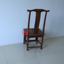 实木耕田佬牛角椅 实木结构牢固 全实木雕花靠背 中式餐椅椅子