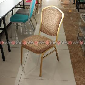 金色宴会椅-五金火锅桌椅常用款式宴会大厅椅子
